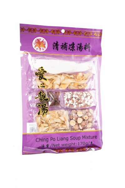 Golden lily Ching po liang soup mix (清補涼湯料)