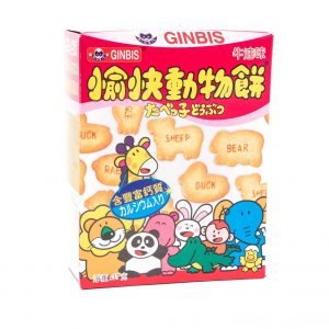 Ginbis Animal shaped butter biscuits
