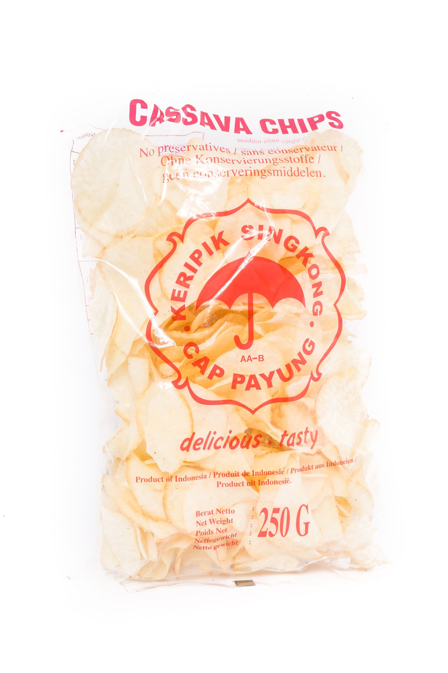 Cap Payung  Cassava chips