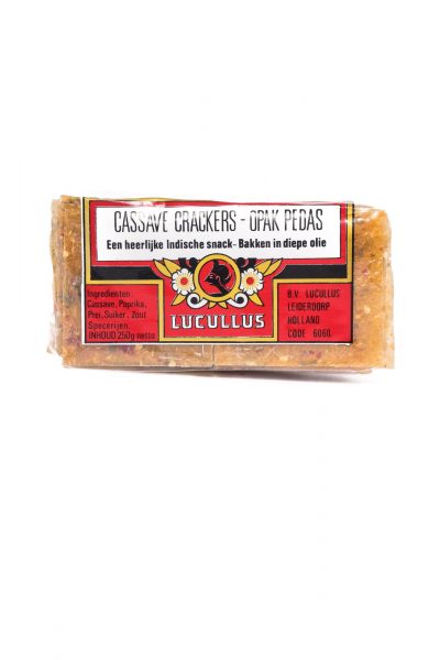 Lucullus Cassava crackers opak pedas