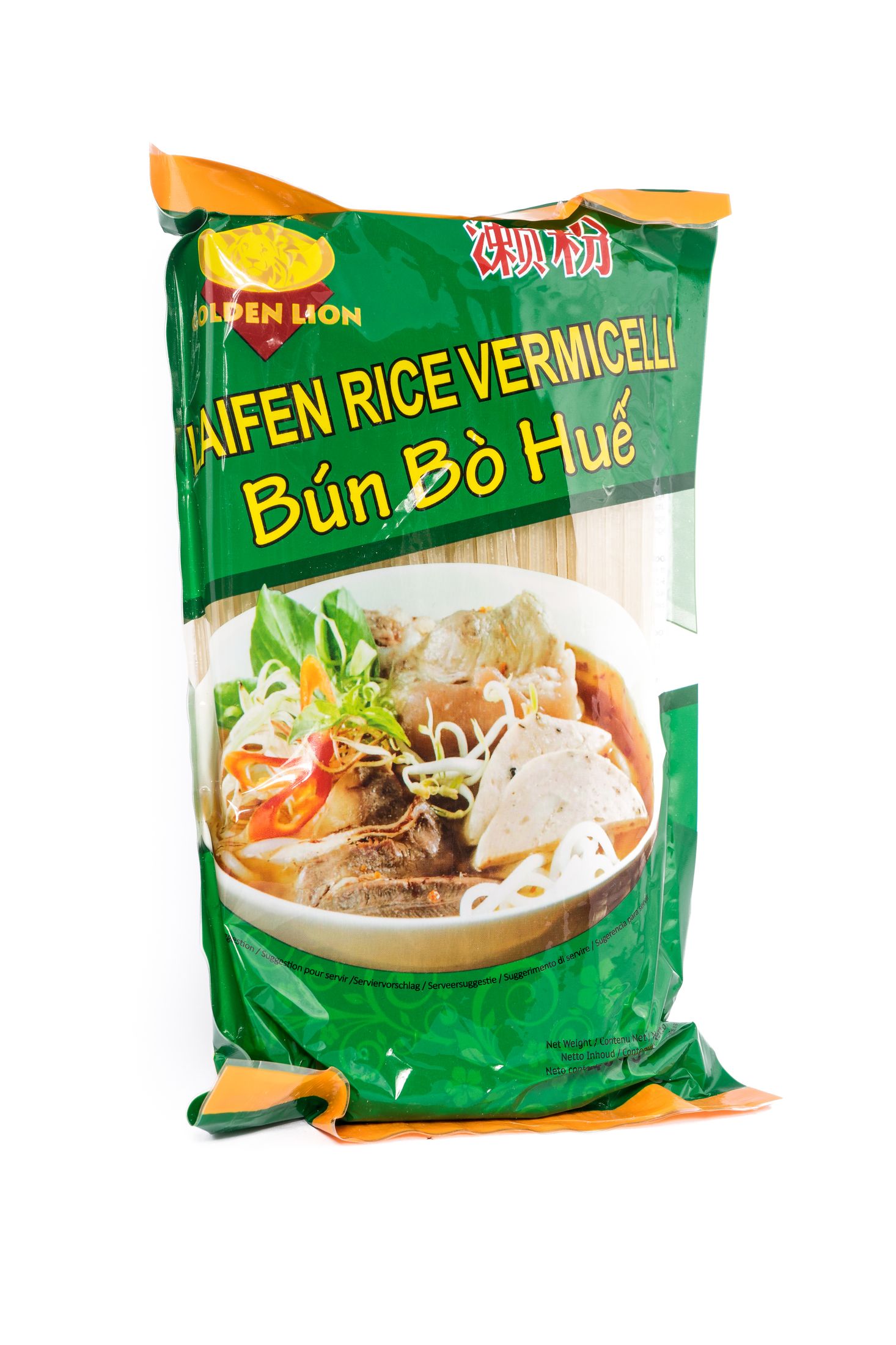 Golden Lion Rice vermicelli laifen bún bò Huế