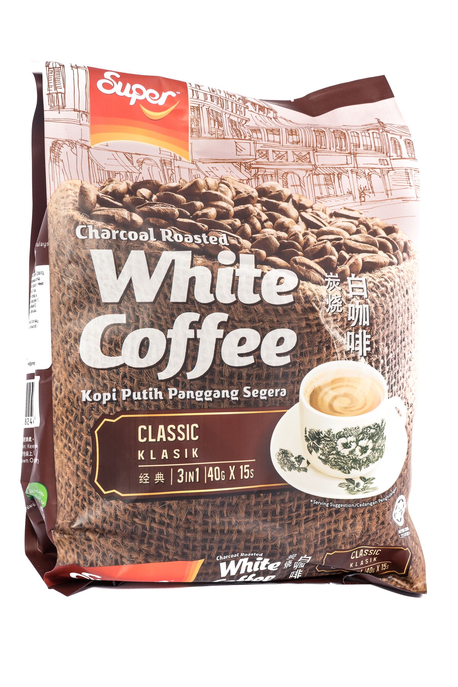 Super  Instant witte koffie