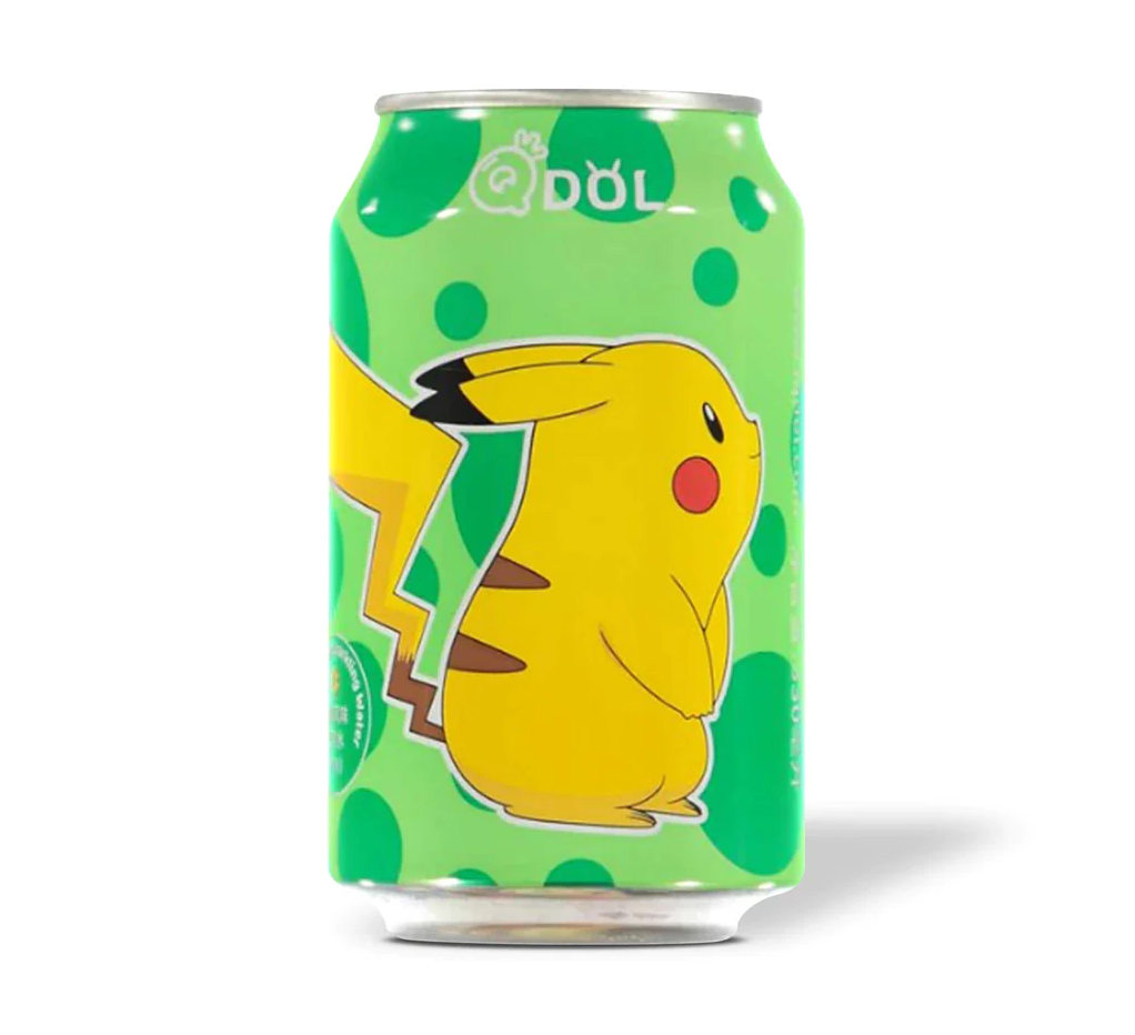 Qdol Pikachu lime flavor drink