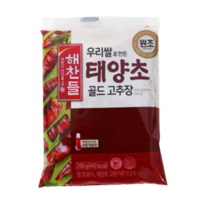 Taeyangcho Red peper paste (태양초 골드 고추장(파우치))