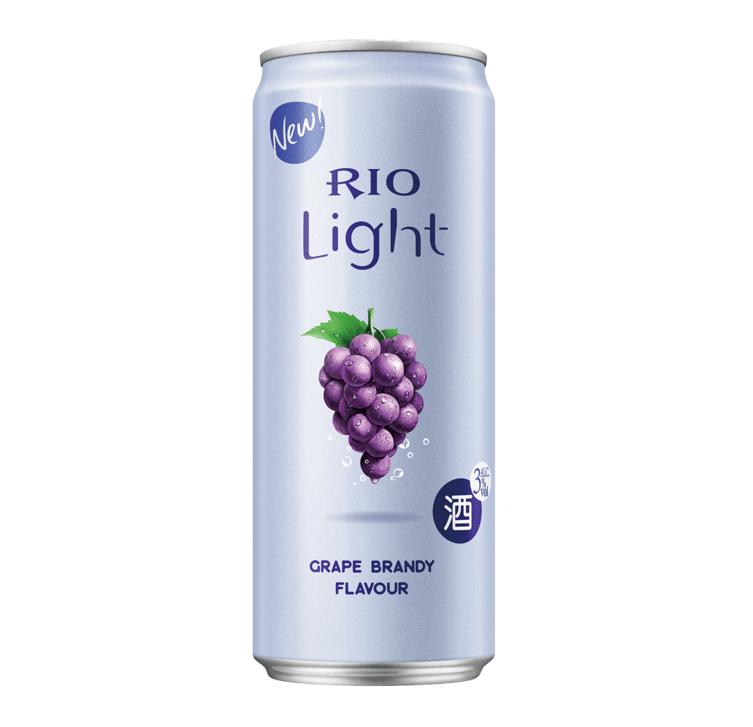 Rio Light Cocktail grape brandy flavour 3% ALC.