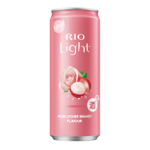 Rio Light Cocktail rose lychee brandy flavour 3% ALC.