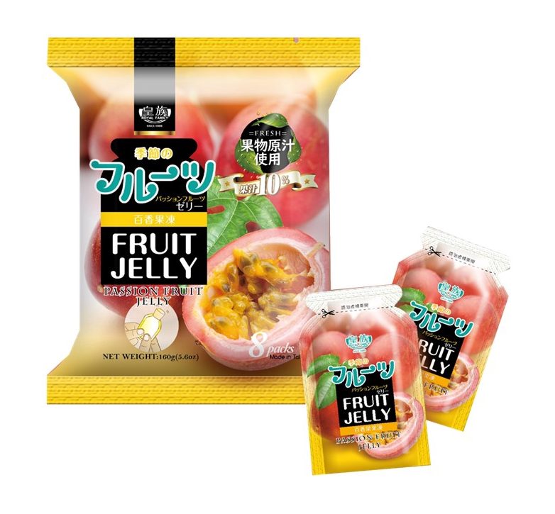 Royal Family Fruit jelly passion fruit flavor
