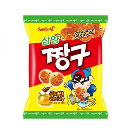 Samyang Honey dipped chang gu snack