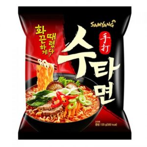 Samyang Noodle spicy sutah (三養手打麵)