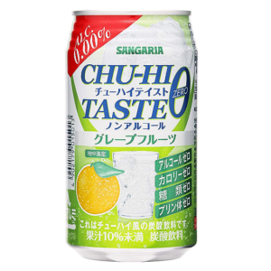 Sangaria Chu-hi alcohol free drink grapefruit flavor