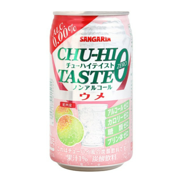 Sangaria Chu-hi alcohol free drink ume flavor