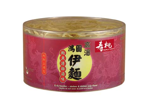 Sau Tao E-fu noodle abalone& chicken soup flavor (寿桃 鮑魚清雞湯味)