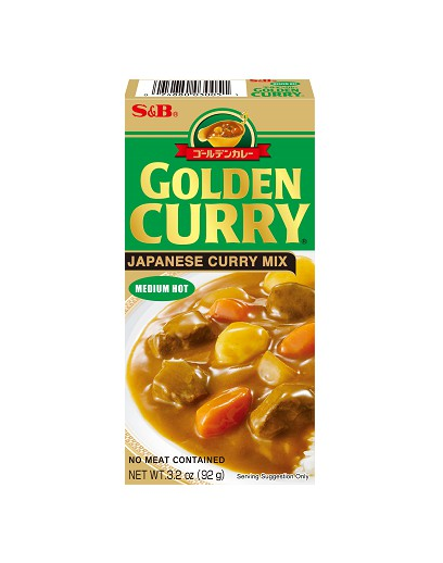 S&B Golden curry sausmix (medium heet)