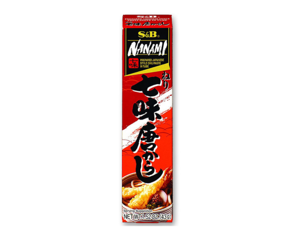 S&B Nanami Japanese style chili paste in tube