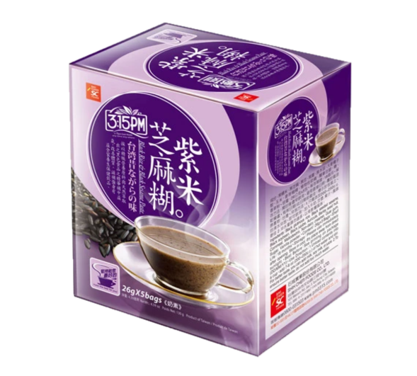 SC Black rice & black sesame paste (三點一刻紫米芝麻糊)