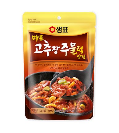 Sempio Spicy pork marinade sauce