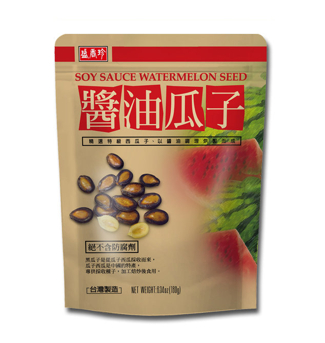 Sheng Xiang Zhen Soy sauce watermelon seed (盛香珍 醬油瓜子)