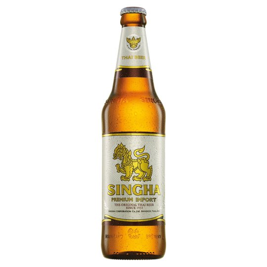 Singha Singha beer 5% ALC. (泰國勝獅啤酒)