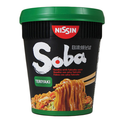 Nissin Cup noodle yakisoba sauce teriyaki flavor Japanese style (日清日式照燒炒麵)