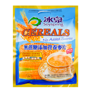 Soyspring Instant cereals without added sucrose (冰泉 无糖添加营养麦片)