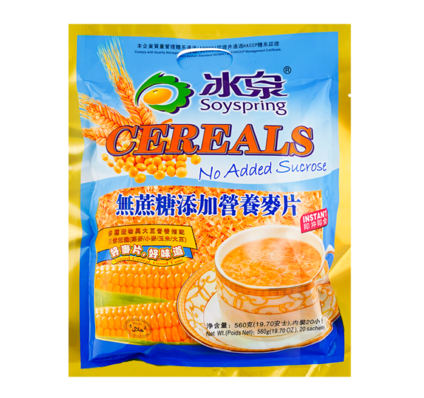 Soyspring Instant cereals without added sucrose (冰泉 无糖添加营养麦片)