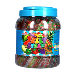 Speshow Jelly straws assorted flavours in jar