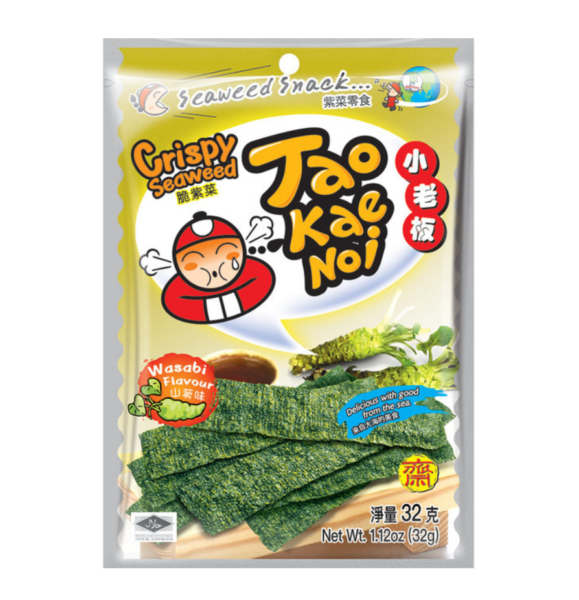 Tao Kae Noi Crispy seaweed wasabi flavour