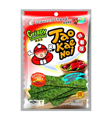 Tao Kae Noi Crispy seaweed hot & spicy flavor