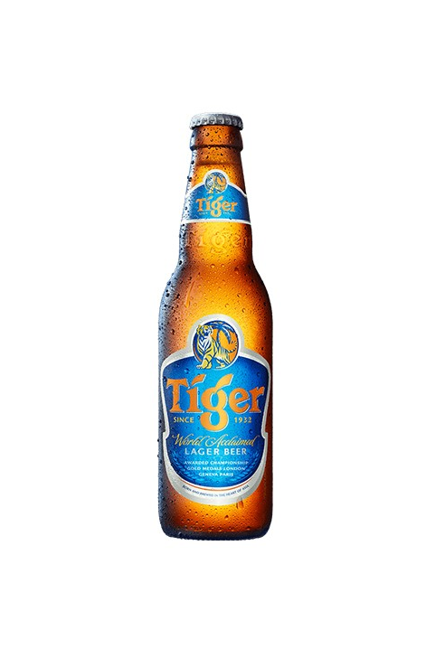 Tiger Tiger beer 5% ALC. (老虎啤酒)