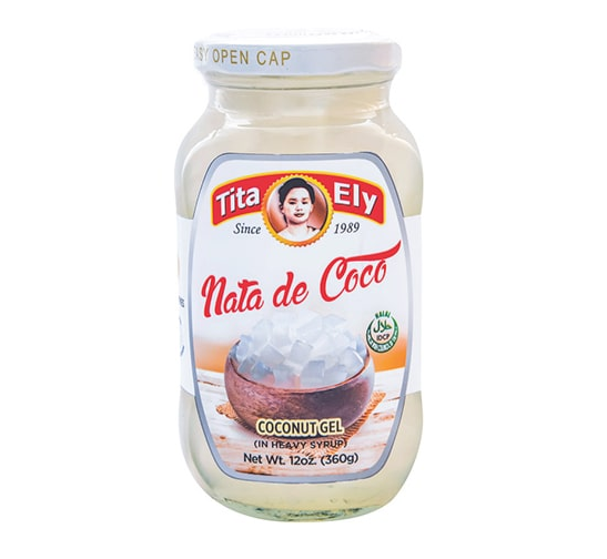 Tita Ely Nata de coco white coconut gel