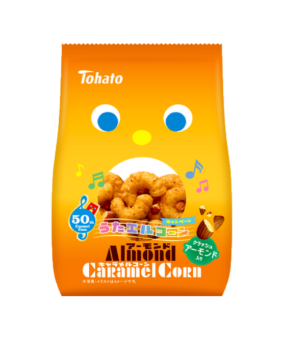 Tohato  Almond caramel corn