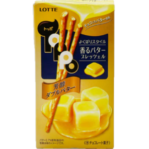 Lotte Toppo biscuit rich butter