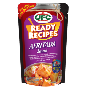 UFC Afritada chicken casserole sauce