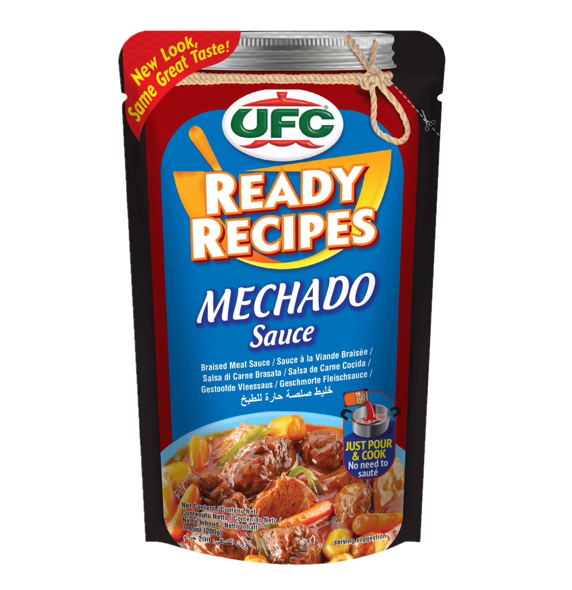 UFC Mechado braised meat sauce