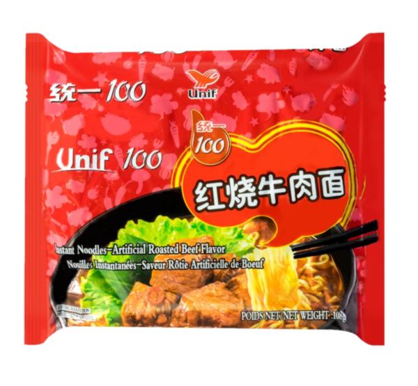 Unif Noodle roasted beef flavor (红烧牛肉面)