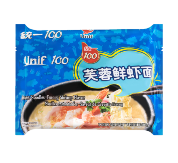Unif Noodle furong shrimp flavor (芙蓉鲜虾面)