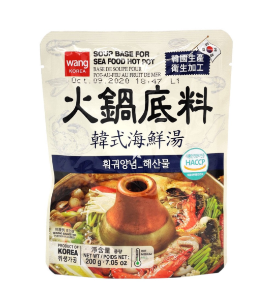 Wang Korea Soup base for seafood hot pot