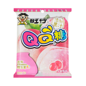 Want Want Gummy peach flavor (旺仔QQ糖 水蜜桃味)