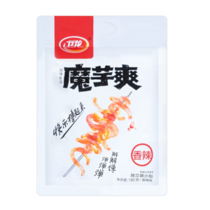 Wei Long Konjac snack spicy flavour (卫龙 魔芋爽 香辣)
