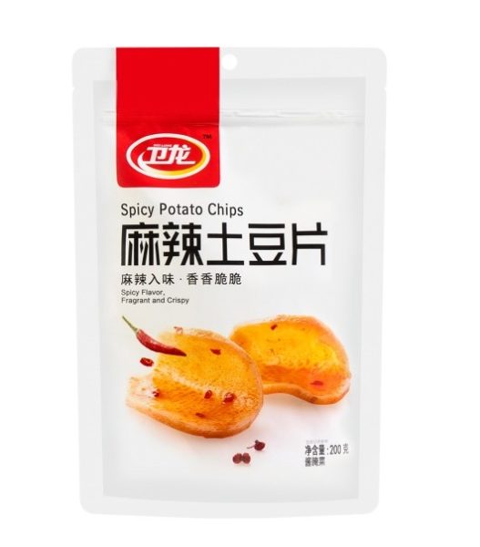 Wei Long Spicy potato chips (卫龙 麻辣土豆片)