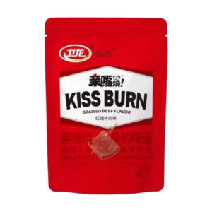  Kiss burn - braised beef flavour (卫龙 亲嘴烧 红烧牛肉味)