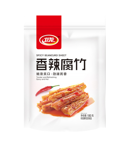 Wei Long Spicy beancurd sheet (卫龙 香辣腐竹)