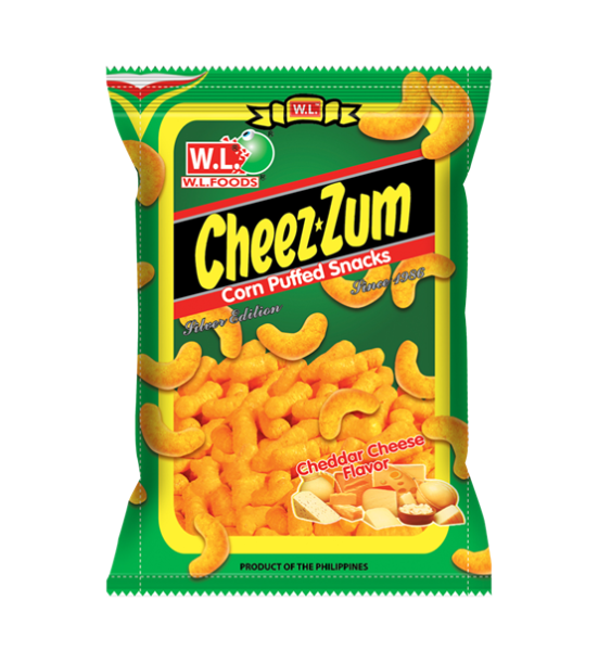 W.L. Foods Cheez zum snack cheddar kaas smaak