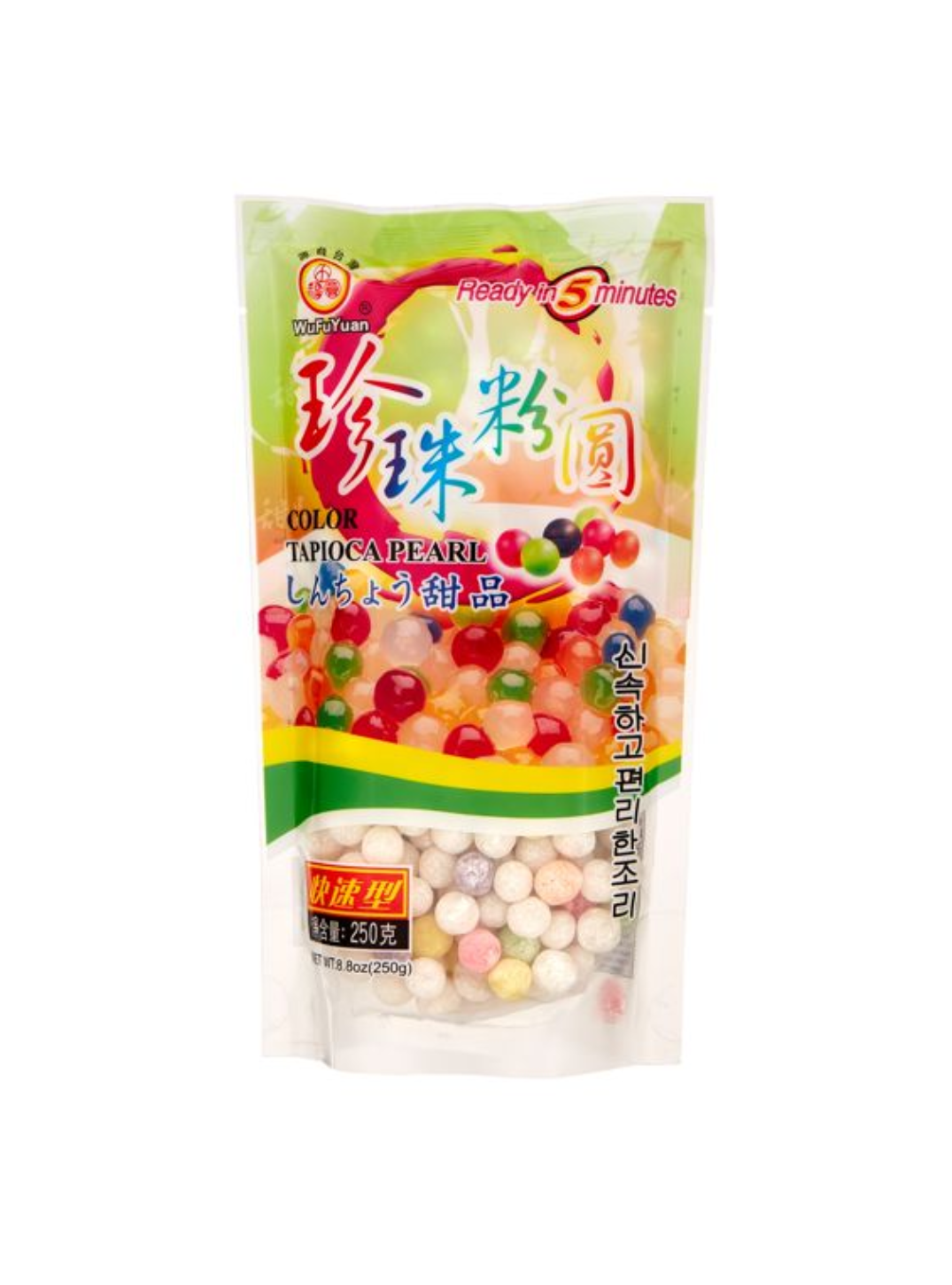 WuFuYuan Tapioca pearls color (彩色珍珠西米)