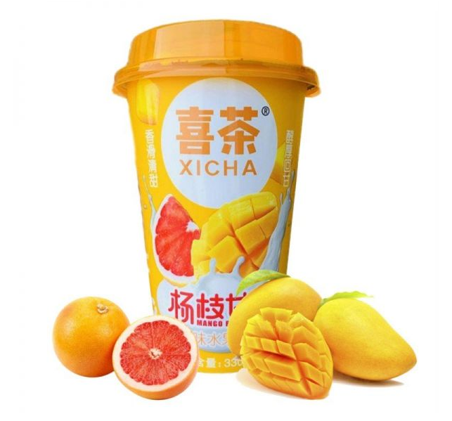 Mango pomelo sago dessert (喜茶 杨枝甘露)