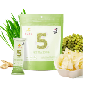 Yon Ho  Soybean milk powder mung beans & lily favor (永和豆浆 绿豆百合豆浆粉)