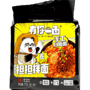 Huiji  You ni yi mian stir noodle dan dan noodle flavour -有你 担担拌面 辣味 ( 4 servings)