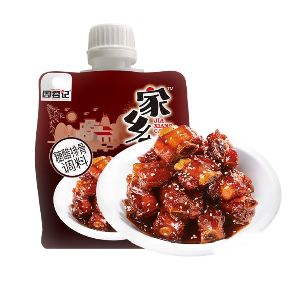 Zhou Jun Ji Seasoning for sweet & sour spare ribs (周君記 糖醋排骨調料)